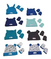 Comprar Gorro Gorritos Manoplas Bebé Paquete X 3 