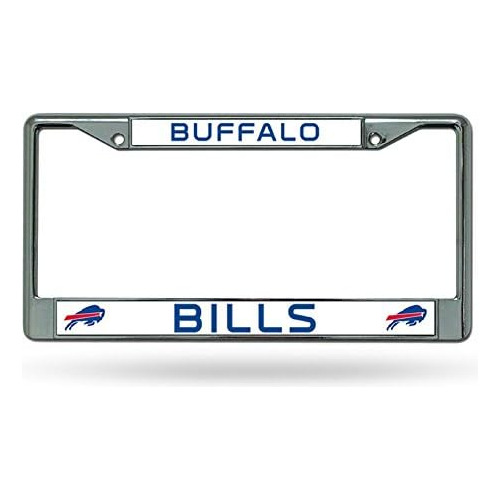 Marco De Placa De Matrícula De Chrome De Buffalo Bills...