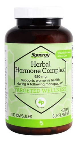 Synergy Herbal Hormone Complex 920 - Unidad a $889
