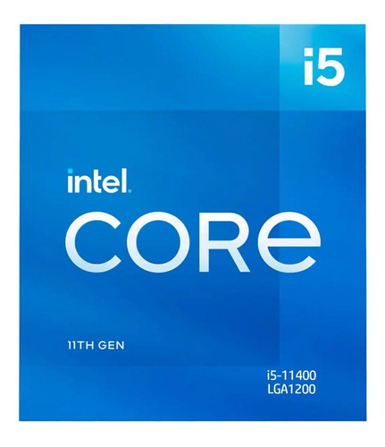 Procesador Intel Core I5-11400 4,4 Ghz 6 Nucleos Gen 11 