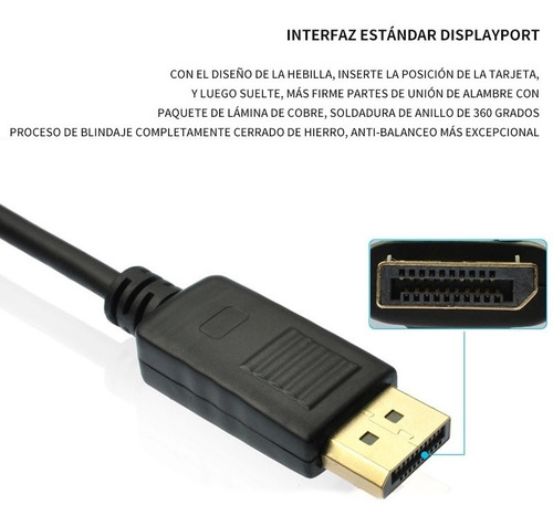 Imagen 7 de 7 de Adaptador Displayport A Vga Para Monitor Mac Apple Macbook