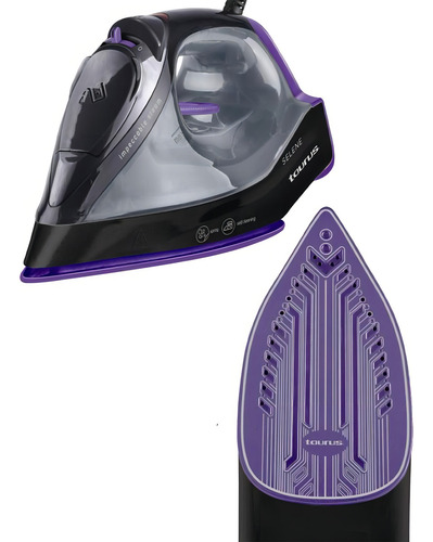 Plancha Vapor 250ml Suela Antiadherente Selene Taurus Color