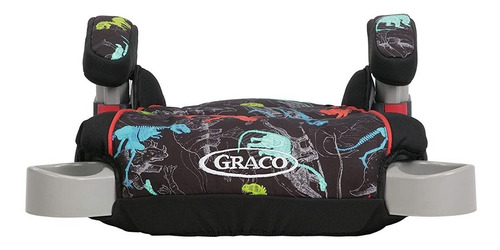 Asiento Elevador Para Carro Niños Turbo Booster Dino Graco Color Negro Dinosaurio