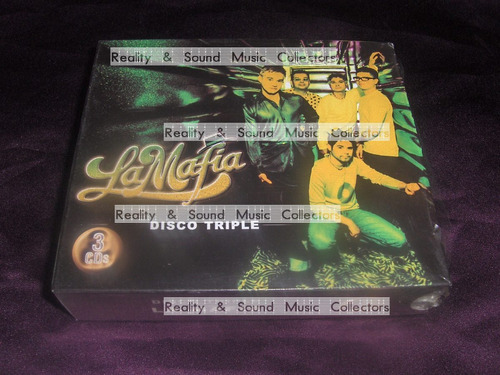 La Mafia Disco Triple 3 Cds 33 Tracks Dueto C/ Marc Anthony