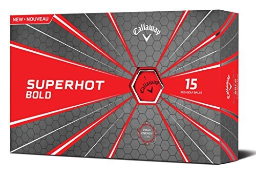 Pelotas De Golf Superhot Callaway 2018 (paquete De 15), Rojo