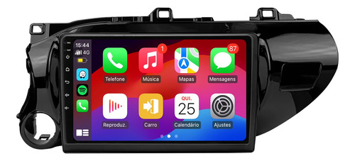 Multimidia Hilux 17/21 9p Adak G2 Android Carplay 2gb 64gb