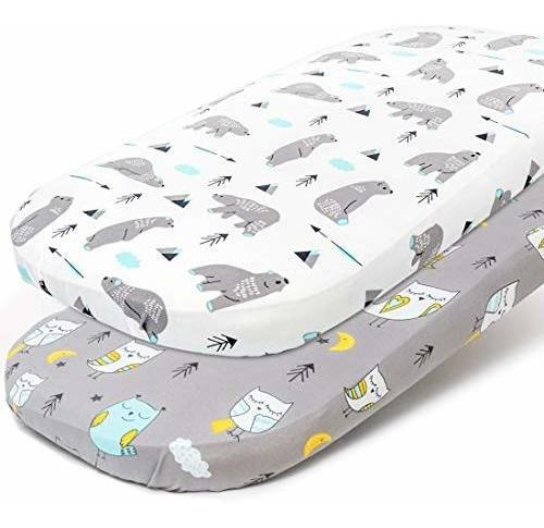 Brand: Brolex Stretchy-bassinet-sheet-set