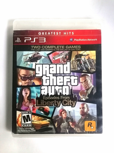 Grand Theft Auto Episodes From Liberty City Ps3 (Reacondicionado)