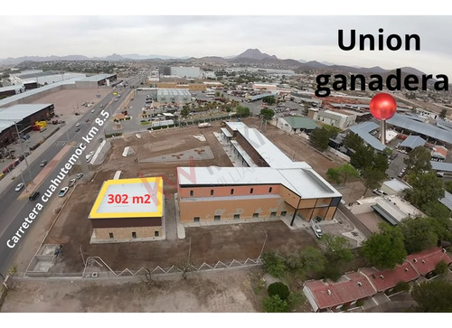 Local En Renta De 302.50 M2 En $116,462 En Plaza Pastizal En La Unión Ganadera De Chihuahua Km 8...
