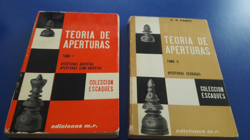 Libros Ajedrez - Teoria De Aperturas 2 Tomos - Panov