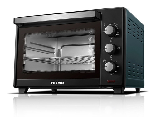 Horno De Mesa Eléctrico Yelmo Yl-45n 45lt 1600w Verde Pc