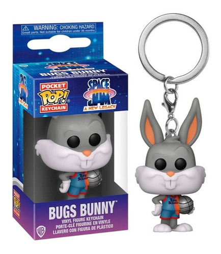 Funko Pop! Keychain Bugs Bunny Space Jam Nuevo Original