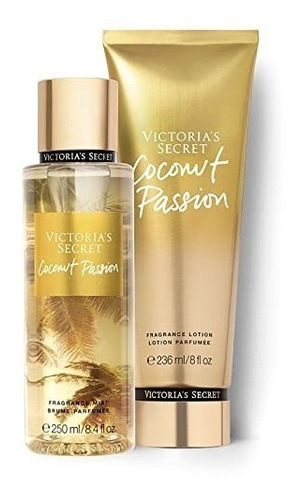 Set De Regalo Victoria's Secret Coconut Passion + Bolsa