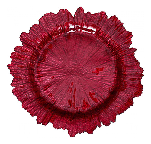 Prato De Jantar Irregular, Prato De Frutas, Prato Vermelho