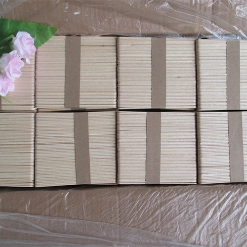 Imagen 3 de 3 de Paletas De Madera Para Helados / Paquete De Mil Unidades