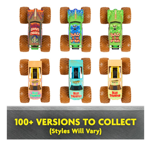 Camiones Toy Monster Jam Mystery Mudders, Paquete De 2 Unida