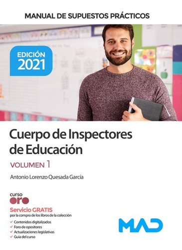 Libro Inspectores Educacion Supuestos Practicos Vol 1 - A...