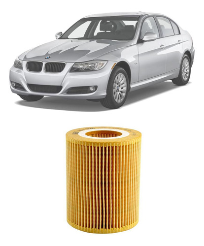 Filtro Óleo Mann Bmw 325i 2006-2012 Motor N52b25, N53b30/30a