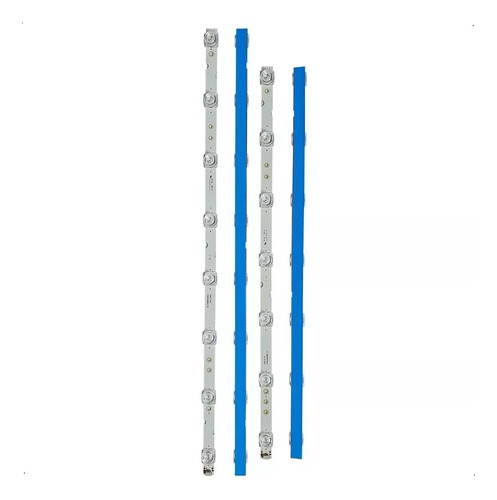 Kit Barra Led Para Tcl 55p65us 55p8m 55p65 Aluminio Original
