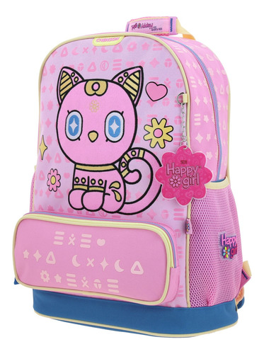 Mochila Escolar Grande Chenson Happy Girl Gipsy Hg70354-p