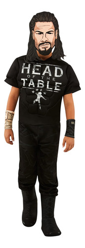 Rubies Childs Wwe Roman Deluxe Costume, Como Se Muestra, Peq