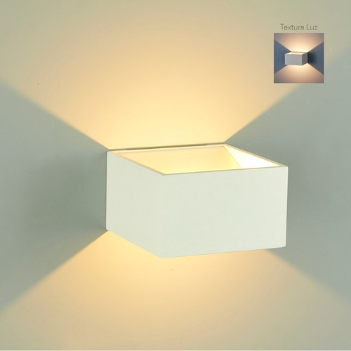 Imagen 3 de 7 de Luminaria De Pared Led Interior, 5.5w, Luz Cálida, Tecnolite