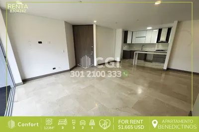 Apartamento en arriendo