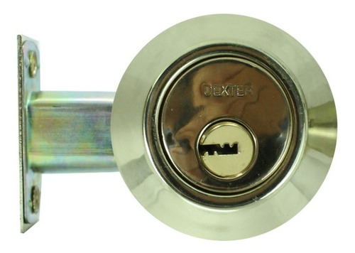 Cerrojo Dexter 6339 Sencillo Laton Brillante 05910800 Color Dorado