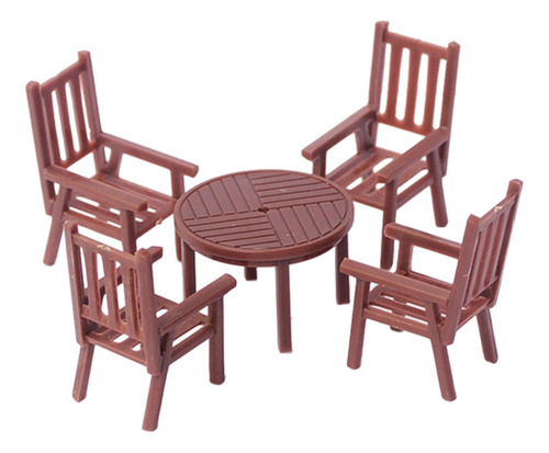 Silla De Mesa En Miniatura Conjunto De Muebles Modelo 1 A 50