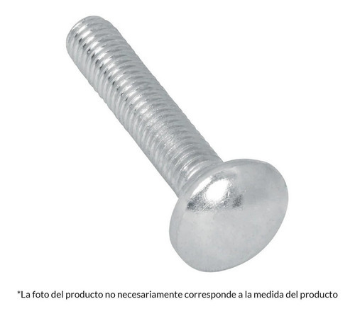 Tornillo Tipo Coche Galvanizado 3/8 X 1-1/4' 40 Piezas 44730