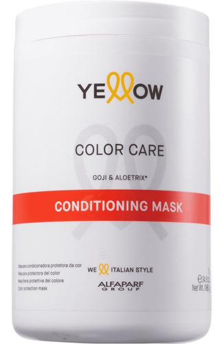 Máscara Para Cabelos Coloridos Yellow Color Care 1kg Full