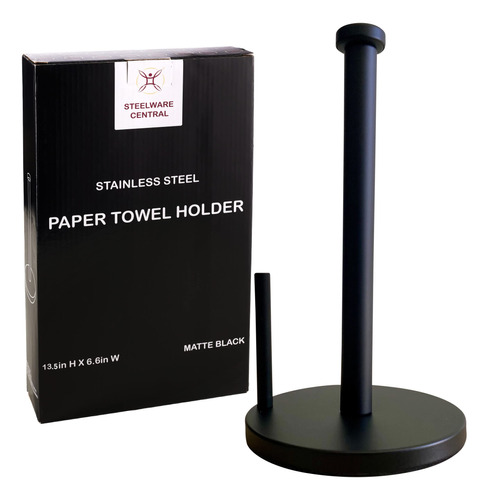 Steelware Central Toallero De Papel De Acero Inoxidable (neg