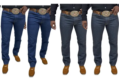 comprar Kit 4 Calças Jeans Profissional Uniforme Tradicional Atacado