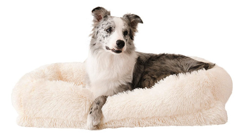 Wellyelo Cama Grande Para Perros Y Gatos, Cama De Felpa Esp.