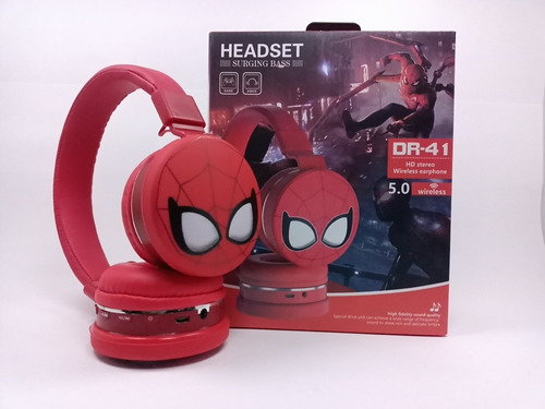 Audífonos Inalámbricos Spiderman Bluetooth Hombre Araña