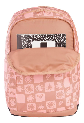 Roxy Mochila Mediana Here Your Are Para Mujer, Camel Ax,