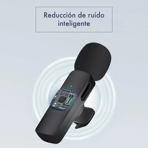 Micrófono Lavalier Inalámbrico Lightning iPhone iPad Al-p02