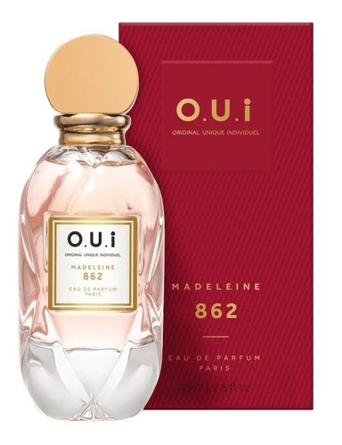 O.u.i Paris Madeleine 862 Eua De Parfum 75ml Feminino