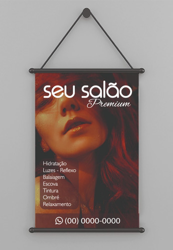 Banner Pronto Para Salão De Beleza