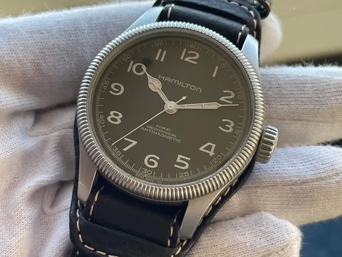Rel gio Hamilton Khaki Field Pioneer Mechanical H60419533