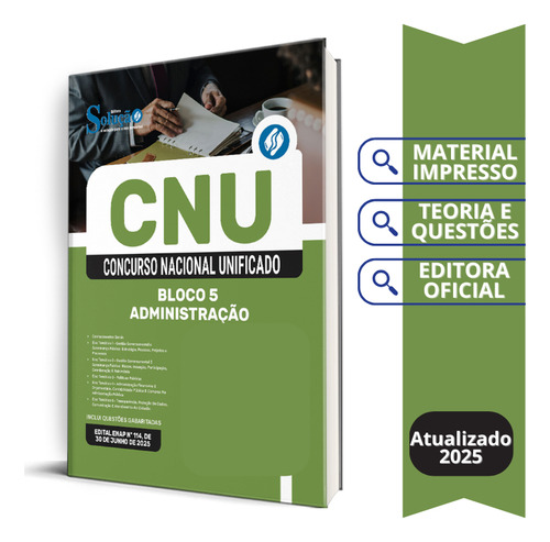 Apostila Cnu 2025 - Bloco 5 - Administração