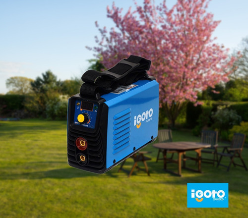 Igoto Inversora Soldadora 130a, Multivoltaje Color Azul