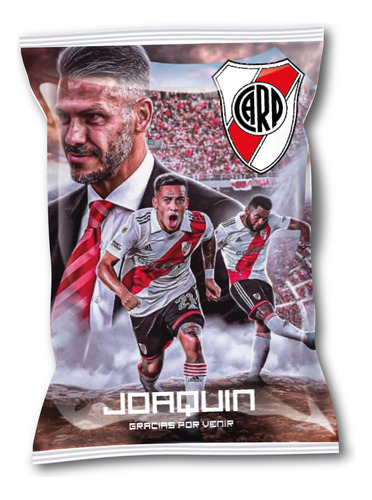 20 Bolsitas Golosineras Chip Bag River Candy Bar. Souvenirs