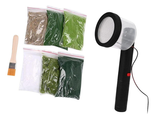 Aplicador De Césped Estático Máquina De Flocado