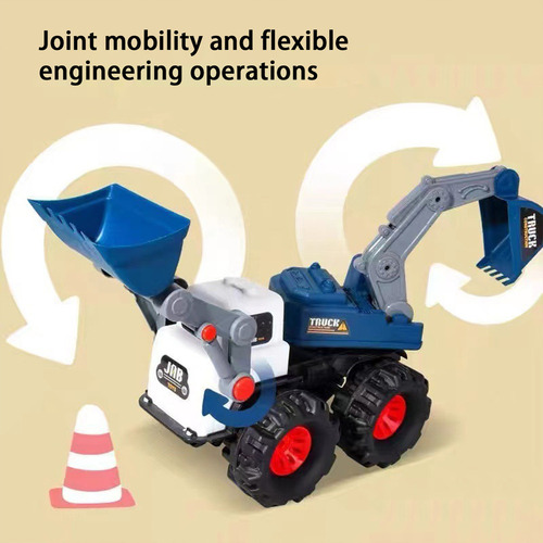 Vehículo Grande De Ingeniería De Simulación, Excavadora,