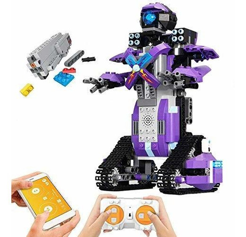 Mould Kingremote Control Building Block Robot Set For Kids I