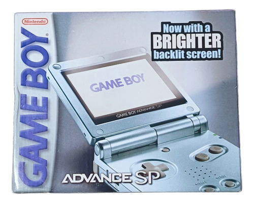 Game Boy Advance Sp Pearl Con Caja