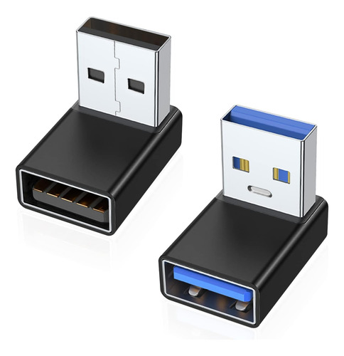 Adaptador Usb 3.0 De 90 Grados, De Ángulo Arriba/hacia Abajo