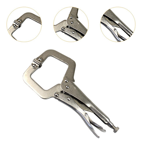 Plaineo De Encerrado C Permanjas De Soldadura De 9 Pulgadas