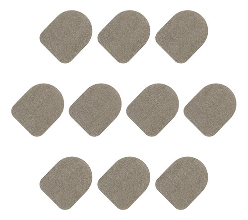 12 Adhesivos Táctiles Para Guantes 25x20mm Pegatinas De Dedo